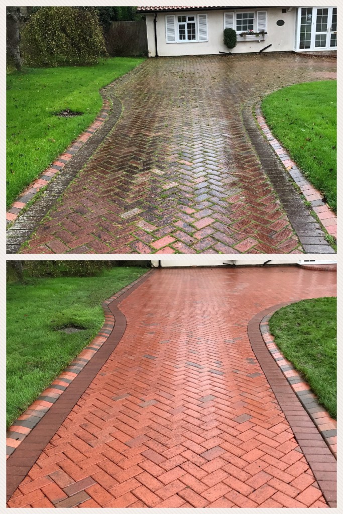 Block Paving Driveway Cleaning